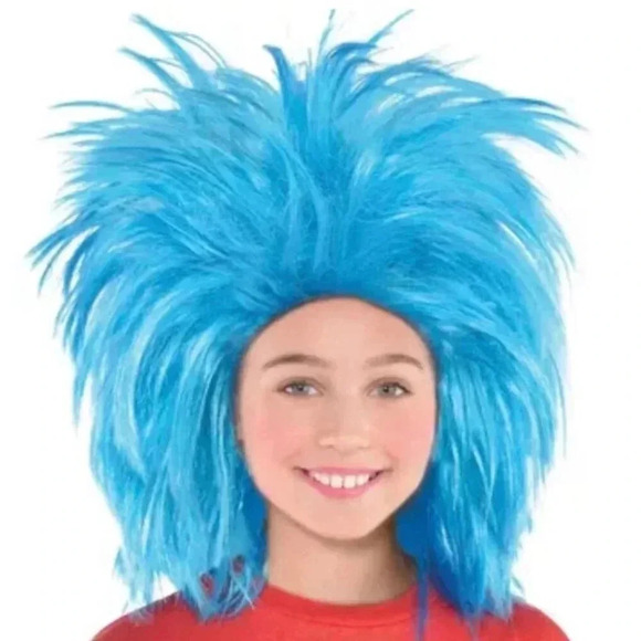 Dr. Seuss Other - Dr. Seuss Thing 1 or 2 costume kids Medium